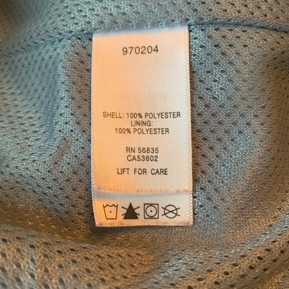 Cabela’s Light Blue Wind breaker Size XL #074 - Picture 8 of 11
